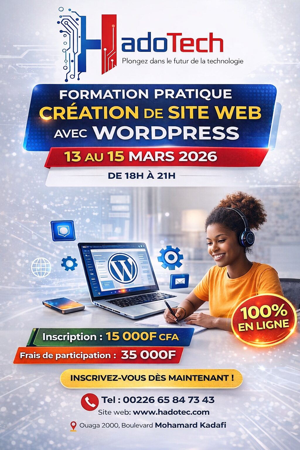 Formation en Création de Site Web WordPress